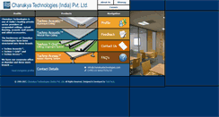 Desktop Screenshot of chanakyatechnologies.com